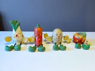 Grøntsag/frugt lerfigur