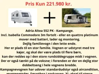 Adria Altea 552 PK Kampagne