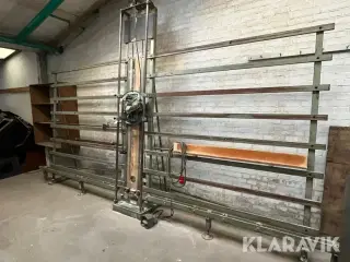 Lodret pladesav Flyma snedkeri maskiner