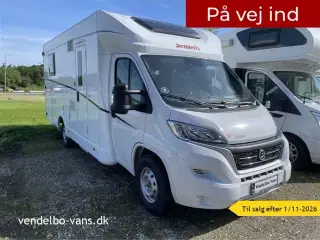 2026 - Dethleffs Just T 7052 DBM - 90 Year   Fritstående dobbeltseng med ekstra  stor garage neden under