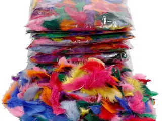 Dun, str. 7-8 cm, ass. farver, 10x50g/ 1 pk.