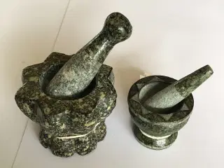 Håndlavede mini-morter
