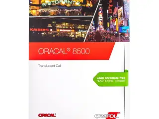 Oracal 8500 Farvekort