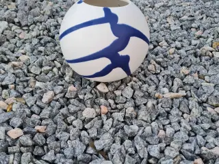 Kuglevase, kunstvase, Tysk keramik, Design vase