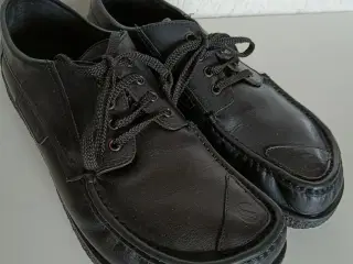 Jaco sort læder sko 46str 