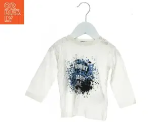 Langærmet T-shirt fra Doppdopo (str. 74)