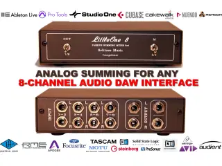 Universal Custom Analog Studio Summing Mixer Box 