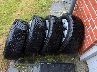 16”Citroën/Peugeot Komplet sæt vinterhjul 4x108
