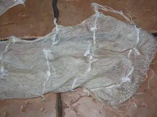 hvid tørklæde 150 cm