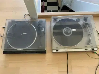 2 pladespiller 300 kr stk.