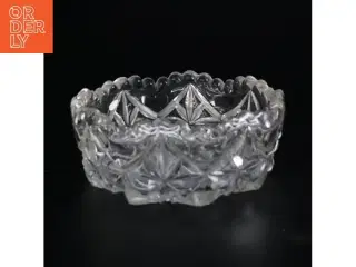Krystalglas skål