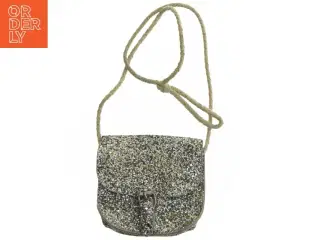 Glitter taske med skulderrem (str. 13x13 cm)