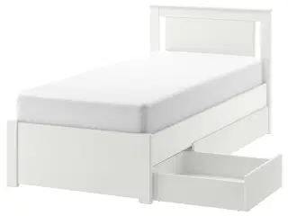 KØBES : Seng ca. 90x200 cm.