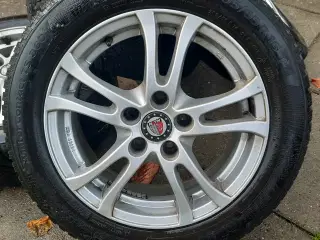 16" alufælge 205/55 R16 vinterdæk 