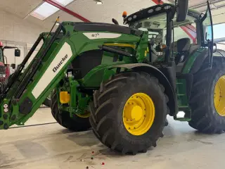 John Deere 6R 215 MED FABRIKSNY ÅLØ FRONTLÆSSER!