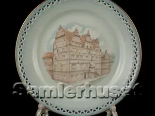 Danmarksstellet Tallerken Flad 24 cm. Jens Bangs Stenhus.
