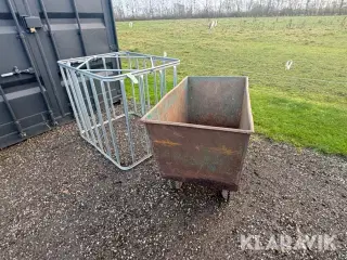 Fodervogn og høhæk Randersbør