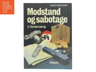 Modstand og sabotage af Heino Døgaard (Bog)
