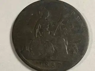 One Penny 1887 England