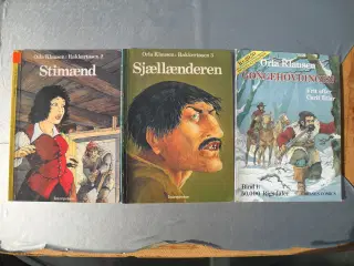 orla klausen rakkertøsen nr. 2+3 samt gøngehøvding