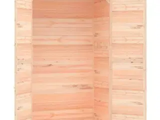 Haveskur 102x52x174,5 cm massivt fyrretræ