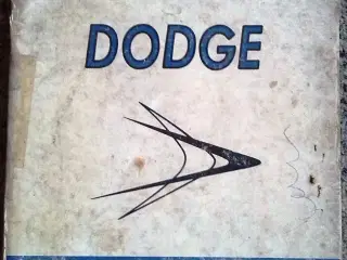 Owners manual, 1958 Dodge.