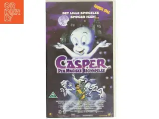 Casper VHS-film (str. Standard VHS-størrelse)