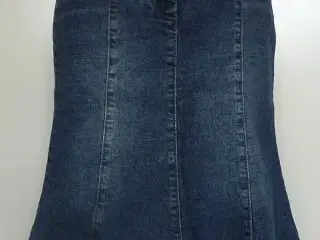 Denimnederdel