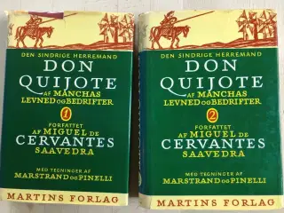 Don Quijote i 2 bind, Miguel de Cervantes