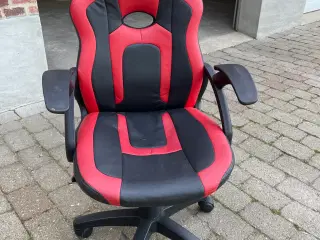 Nordic Little Warrior Børne Gaming Stol Rød