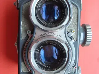 Yashica-44 analogt grå kamera