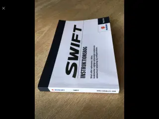 Suzuki Swift instruktionsbog