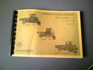 TUK-TUK APE VÆRKSTEDSHÅNDBOG.