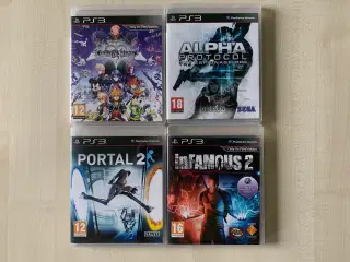 Forskellige PS3 spil