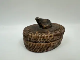 Retro æske / skrin m. låg