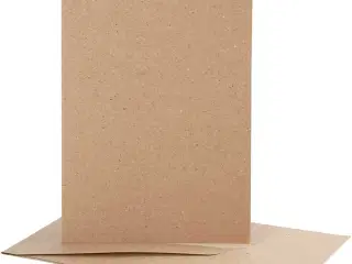 Elegant Brevkort med Kuvert - 10 Sæt, Natur