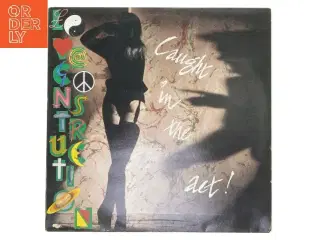 Caught in the Act LP album af Love Construction fra Medley Records