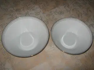 2 skåle, mrk. Noblesse