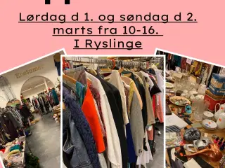 Vintage- og loppemarked 1. og 2. marts