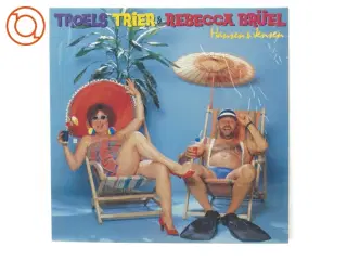 Troels Trier and Rebecca Brüel - Hansen og Jensen (LP) fra Harlekin (str. 30 cm)