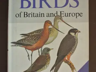 a field guide to the birds of britain and europe, 