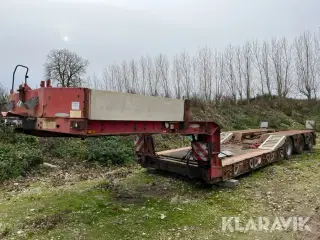 Blokvogn Faymonville STBN-3VA 3 skslet sengetrailer