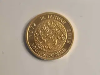 Guldmønt 3000kr, Margrethe ll 