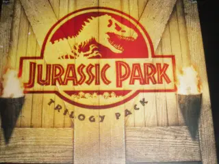 Jurassic Park. Trilogi. Box.