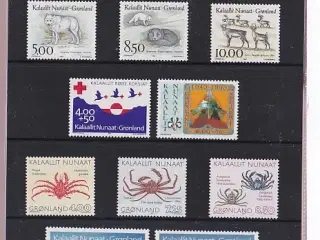 Grønland - 1993 Frimærker Komplet - Postfrisk