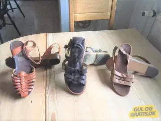 Sko og sandaler, nye eller brugt en enkelt gang