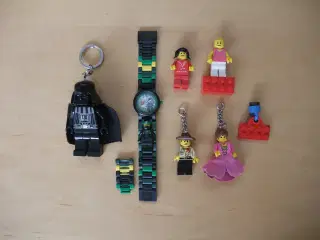 Lego Nøgleringe+Ur+Magneter