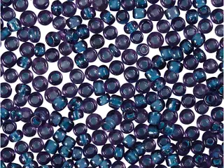 Rocaiperler, diam. 1,7 mm, str. 15/0, hulstr. 0,5-0,8 mm, lilla, 25g/ 1 pk.