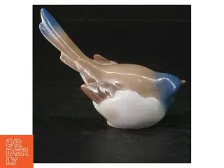Porcelænsfigur af fugl fra B&G (str. Længde. 13 cm)