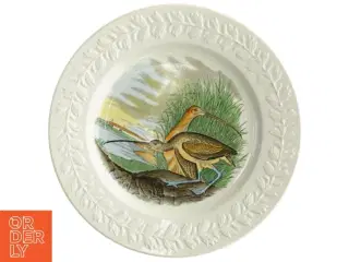 Dekorativ fad med fuglemotiv fra Adams England (str. Diameter, 26,5 cm)